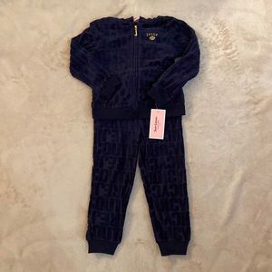 Juicy Couture Girls Tracksuit Size 3T